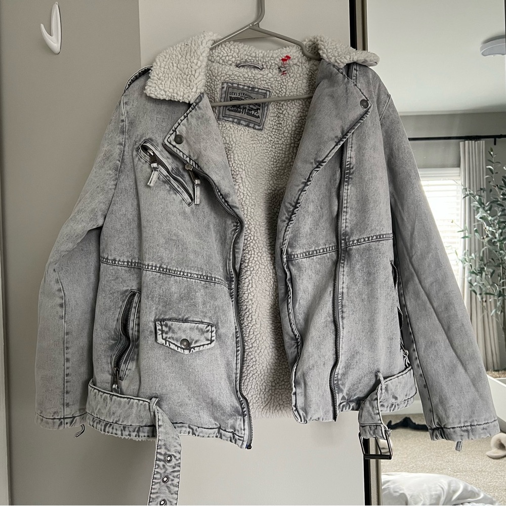 Levi’s Denim bomber jacket